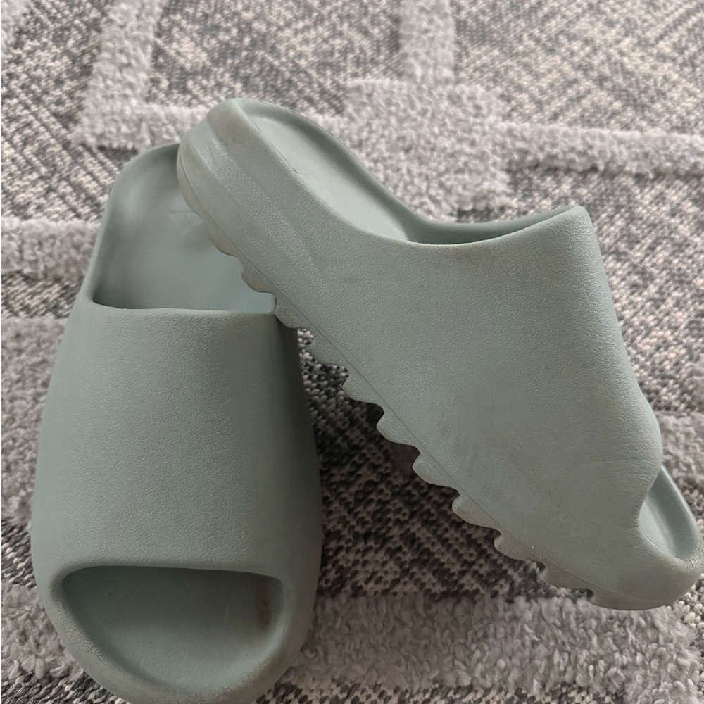 Women's adidas Yeezy Slide Sandals - Mint Green